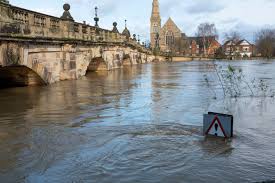 Image result for flooding in shrewsbury 2020